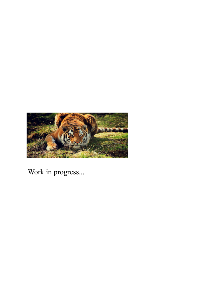 Work in progress... 